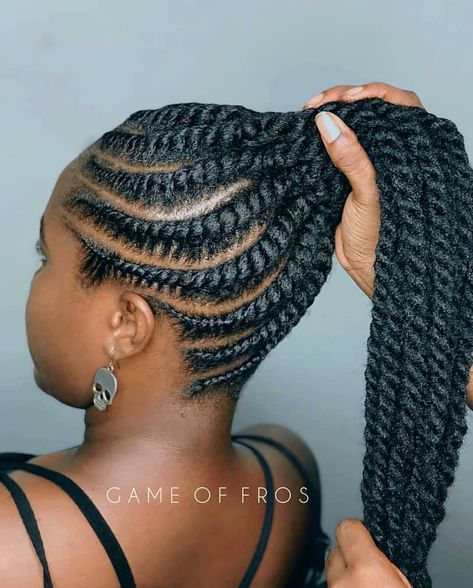 #naturalhairgoals, this is an inspiration to anyone with the #naturalhairdreams . . . . . . #jannyblist.blog #naturalstyles… Braided Up Do, Vacation Braids, Twist Cornrows, Braiding Hairstyles, Flat Twist Hairstyles, Flat Twist Updo, Twisted Hair, Braided Hairstyles For Black Women Cornrows, Protective Hairstyles For Natural Hair