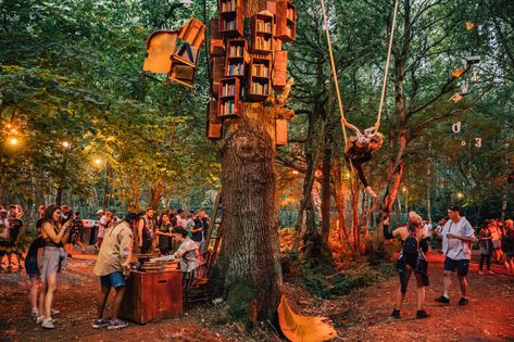 Lost Village Festival, Future Disco, College Presents, Village Festival, Kids Festival, Future Festival, Lost Village, Green Event, Forest Party