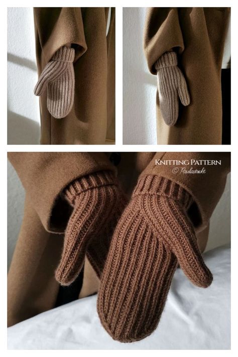 OLE Hat Mittens Set Knitting Pattern Knit Mitten Patterns, Knit Mittens Pattern, Knitted Gloves Mittens, Knitting Gloves Pattern, Knitted Mittens Pattern, Gloves Pattern, Crochet Turtle, Hat And Scarf Sets, Mittens Pattern