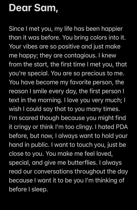 A letter to the love of my life Love Letter To My Bf, Bf Love Letter Ideas, Letter To Gf On Her Birthday, A Note To My Boyfriend, Letter Ideas To Write To Your Boyfriend, Cute Things To Put In Love Letters, Notes To My Boyfriend, Thank You Letters To Boyfriend, Love Letters To My Girlfriend