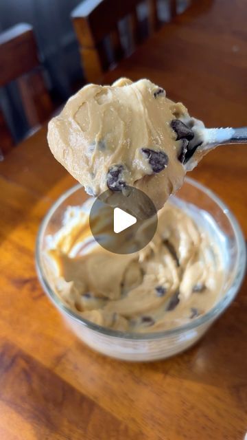 Jamie Dugan on Instagram: "Protein Cookie Dough 🍪  ✅ Entire recipe = 393 CAL, 32p, 20c & 23f.   🍪 2 Tbsp Nut or seed butter.  🍪 2oz plain nonfat Greek yogurt.  ��🍪 1 scoop salted caramel whey protein. 🍪 1 Tbsp sugar free dark chocolate chips.   #proteincookiedough #cookiedough #cookietime #whatsfordessert #proteindessert #SweetTreats #HealthyTreats #EdibleCookieDough" Protein Cookie Dough Greek Yogurt, Yogurt Cookie Dough, Greek Yogurt Cookie Dough, Cookie Dough Yogurt, Sugar Free Yogurt, Protein Cookie Dough, Protein Cookie, Nonfat Greek Yogurt, Protein Desserts