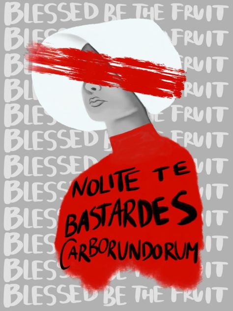 The Handmaid's Tale by indecisivegeek Handmaids Tale, The Handmaid's Tale, The Handmaid's Tale Art, The Handmaid's Tale Illustration, The Handmaid's Tale Book Cover, Handmaids Tale Quotes, Nolite Te Bastardes Carborundorum, A Handmaids Tale, The Handmaid's Tale Book