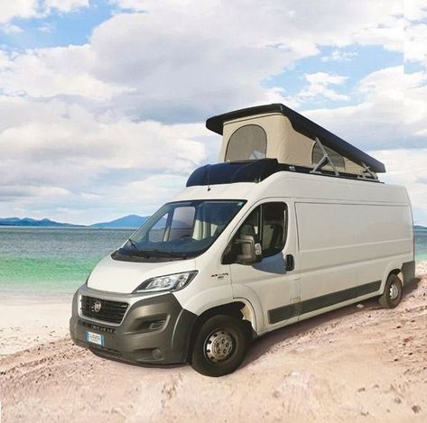 LCI launches Vela, a new rising roof for Fiat Ducato campervans Ducato Camper, Perimeter Lighting, Roofing Systems, Fiat Ducato, Time Design, Class B, Cold Air, Reading Light, Sound System