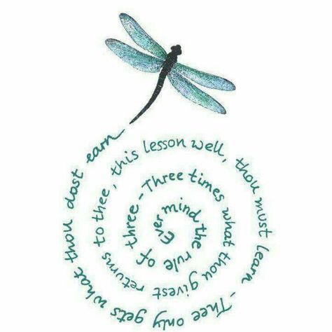 Dragonfly Symbolism, Dragonfly Quotes, Fiber Studio, Life Reference, Wiccan Rede, Pies Art, Rule Of Three, Dragon Flies, Muster Tattoos