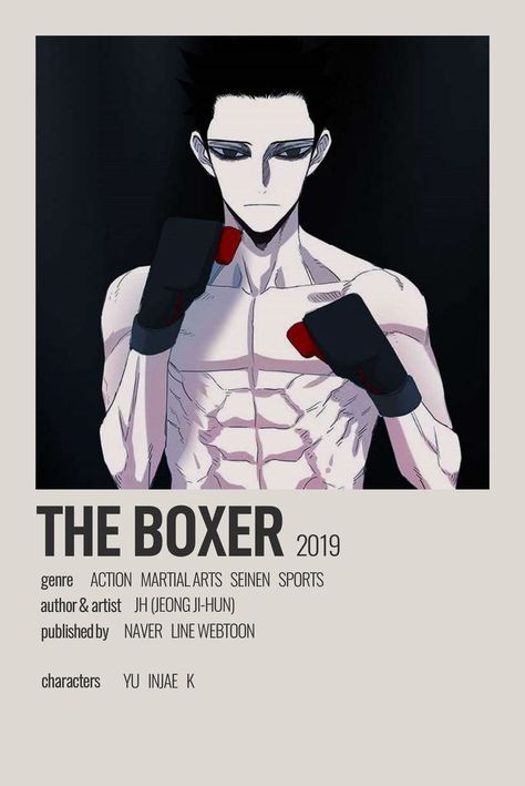 The Boxer Webtoon, Manhwa Poster, Follow Me Instagram, Good Anime Series, Comic Poster, Film Posters Vintage, The Boxer, Good Anime To Watch, Anime Titles