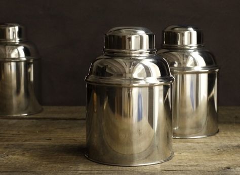 tea canister from bellocq Loose Leaf Tea Storage, Bellocq Tea Atelier, Bellocq Tea, Tea Container, Tea Bar, Tea Canisters, Tea Tins, Tea Caddy, Tea Accessories