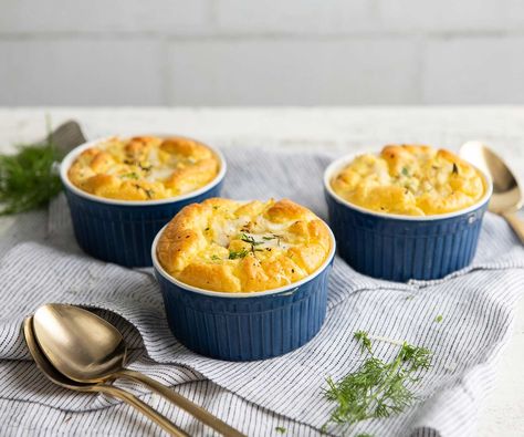 Crab Souffles | Chicken of the Sea Crab Souffle, Healthy Tasty Food, Egg Souffle, Crab Eggs, Best Tuna Salad Recipe, Maryland Style Crab Cakes, Souffle Recipe, Best Tuna Salad, Salmon Breakfast