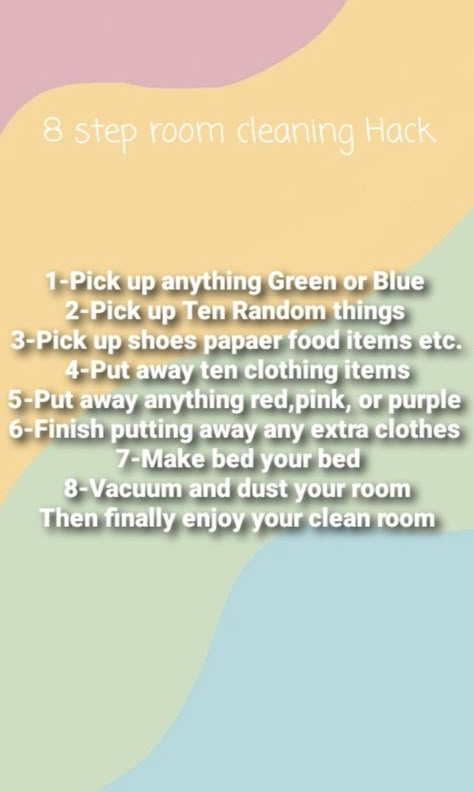 Room Clean Out Guide, How To Clean Room Fast Tik Tok, How To Pick Up Your Room Fast, How To Tidy Your Room Fast, Tips For Cleaning Your Room Fast, How To Clean Your Room In A Fun Way, How To Clean Ur Room Fast, How To Make Cleaning Fun, How To Clean Your Room Fast Checklist