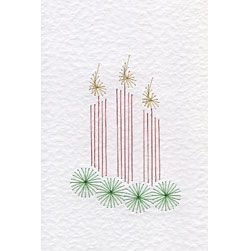 Cardstock Embroidery, Christmas Card Embroidery Patterns, Stitching Cards Patterns Free, Stitching Cards Patterns, Stitch Cards Patterns, Stiched Cards Christmas, Stitching Cards Patterns Free Birthday, Paper Embroidery Christmas Tree Cards, Paper Stitching