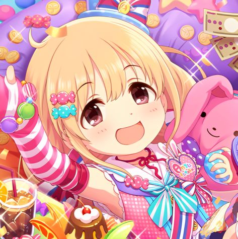 Anzu Futaba, Idol Master, Silly Clothes, Idolmaster Cinderella Girls, Cute Anime Profile Pictures, Anime Monochrome, Club Design, Discord Server, Cute Anime Pics