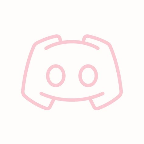 Discord Discord Pink Icon, Pink Discord Icon, Discord App Icon, Iphone Wallpaper Vintage Hipster, Iphone Customization, Pastel Pink Icons:), Discord Icon, Ios Themes, Iphone Widgets