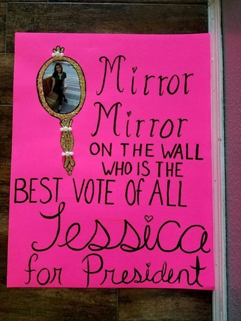 Class Historian Poster Ideas, Posters For Treasurer Student Council, Pink Student Council Posters, Student Leadership Posters, Student Council Essay Ideas, Pink Campaign Poster, Student Government Posters High Schools, 3rd Grade Student Council Poster Ideas, Class Historian Campaign Posters