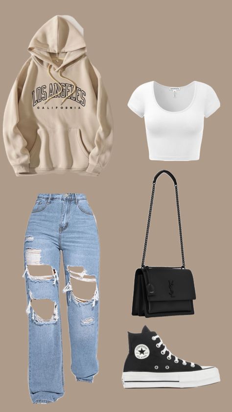 #outfitinspo #basicoutfit Aesthetic Outfits Teen Girl, Clothes For Teens Girls Outfits, Clothes Ideas For Teenagers, Teen Girl Outfits For School, Summer Clothes For Teens, Simple Outfits For School, School Fit, Casual Outfits For Teens, Cute Dress Outfits