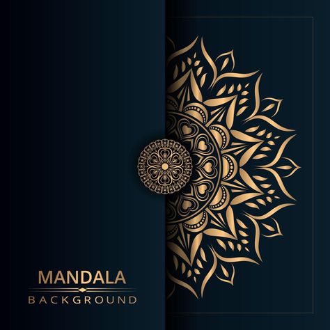 Mandala Logo, Ideas Graphic Design, Wedding Background Images, Mandala Wallpaper, Mandala Background, Mandala Vector, Islamic Art Pattern, Mandalas Design, Mandala Design Art