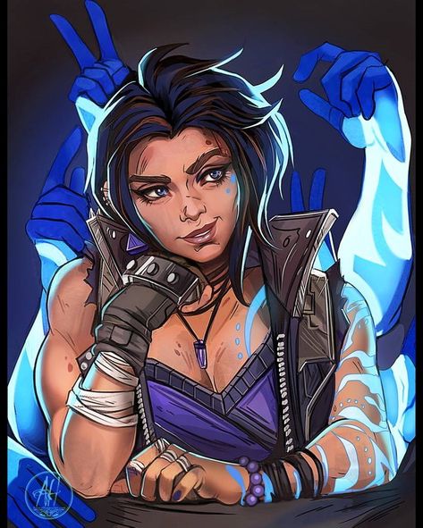 Borderlands on Instagram: “Tune in tomorrow to learn more about The Siren, Amara! #LetsMakeSomeMayhem Thanks to @AmberHarrisArt for the amazing #Borderlands3 fan…” Borderlands Series, Borderlands Art, Handsome Jack, Alone In The Dark, Borderlands 3, The Siren, Borderlands, Dragon Age, Sirens