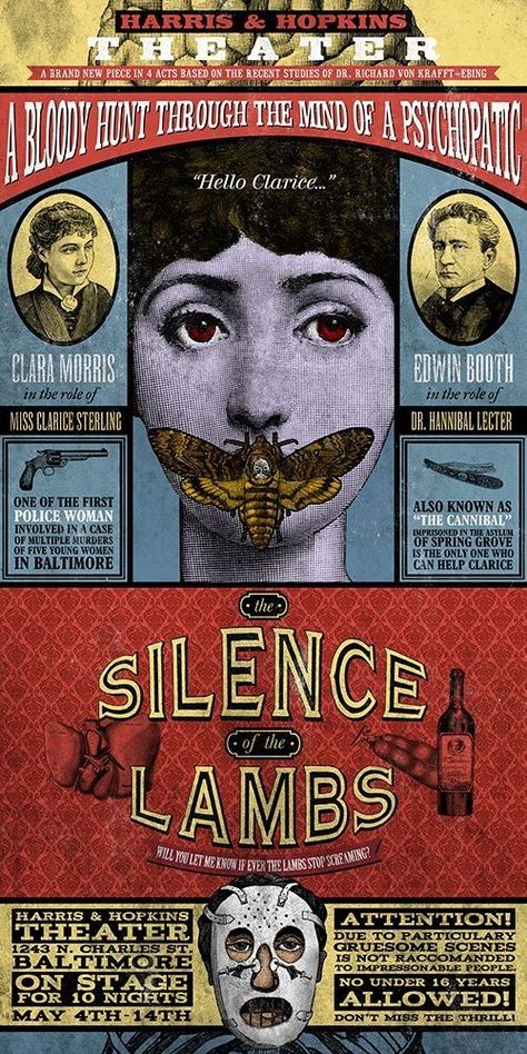 Silent Of The Lambs, The Silence Of The Lambs, Silence Of The Lambs, Old Movie Posters, Film Posters Art, Old Movie, Film Poster Design, Horror Posters, Movie Poster Wall