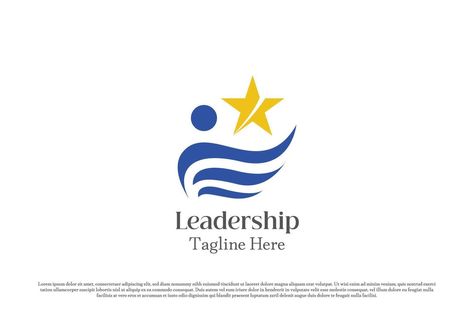 Leadership logo design illustration. Silhouette shape of person leader corporate office service staff job teamwork guy supervisor boss lead business senior. Abstract modern minimal simple icon symbol. Leadership Logo Design, Leadership Logo, Logo Design Illustration, Banner Design Inspiration, Simple Icon, Logo Banners, Cityscape Photos, Corporate Office, Marketing Design