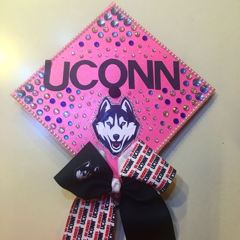 uconn graduation cap Grad Cap Ideas, Uconn Huskies, University Of Connecticut, Cap Ideas, Graduation Caps, Grad Cap, Graduation Cap, Image Search, Acting