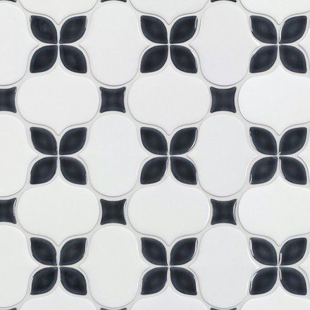 Multi Color Tile, White Wall Tiles, Black And White Tiles, Hexagonal Mosaic, House Tiles, Tile Pattern, Bathroom Floor Tiles, Porcelain Mosaic, Marble Mosaic