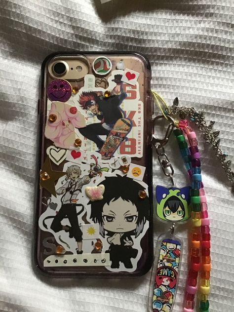 Bsd Phone Case, Phonecase Ideas, Tumblr Phone Case, Clear Phone Case Design, Artsy Phone Cases, Cellphone Case, Diy Iphone Case, Girly Phone Cases, Iphone Case Stickers