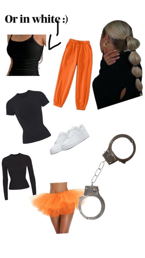 Halloween Prisoner Costume, Halloween Duo, College Costumes, Halloween Duos, Halloween Costume Outfits, Costumes Ideas, Halloween Stuff, Cute Halloween Costumes, Costume Outfits