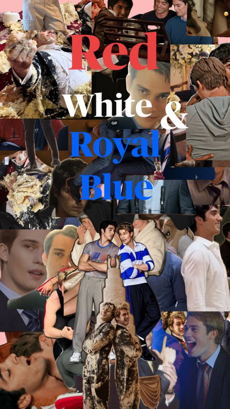 Royal Blue, Red And White, White, Red, Blue