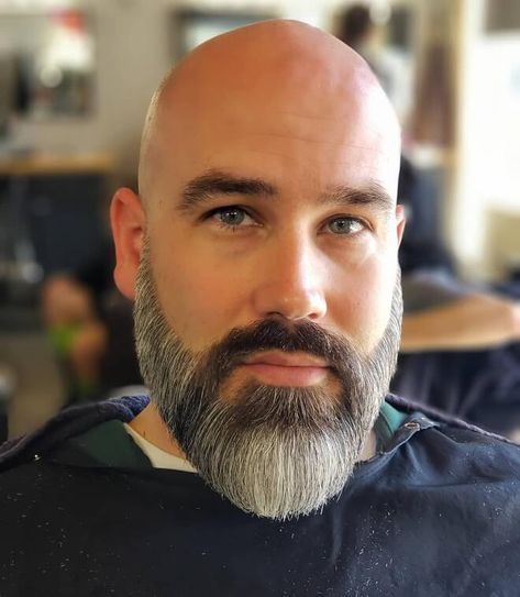 20 Beard Styles for Bald Guys to Look Stylish and Attractive | Hairdo Hairstyle Beard Styles Bald, Bald Head With Beard, Shaved Head With Beard, Ducktail Beard, Beard And Mustache Styles, Bald Men With Beards, Long Beard Styles, Patchy Beard, Beard Styles Short