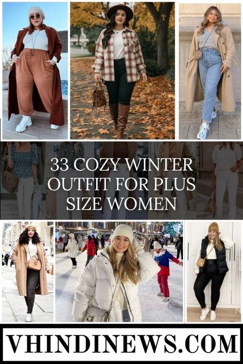 Winter Outfits For Plus Size, Winter Family Photos Outfits, Errands Outfit Winter, Plus Size Women Outfits, Outfit For Plus Size Women, Outfit For Plus Size, Outfits For Plus Size Women, Curvy Women Pattern, New York Winter Outfit