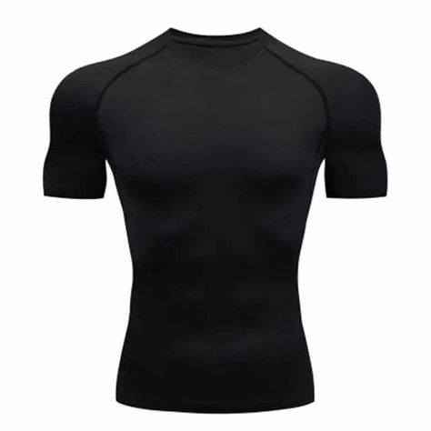 Experience awesomeness! Introducing Compress Tee Black, available now at an amazing price of ₹1491.93 Black Compression Shirt, Compression Shirt, Haikyu!!, Black Tee, Sketch, Gym, Cake, T Shirt, On Instagram