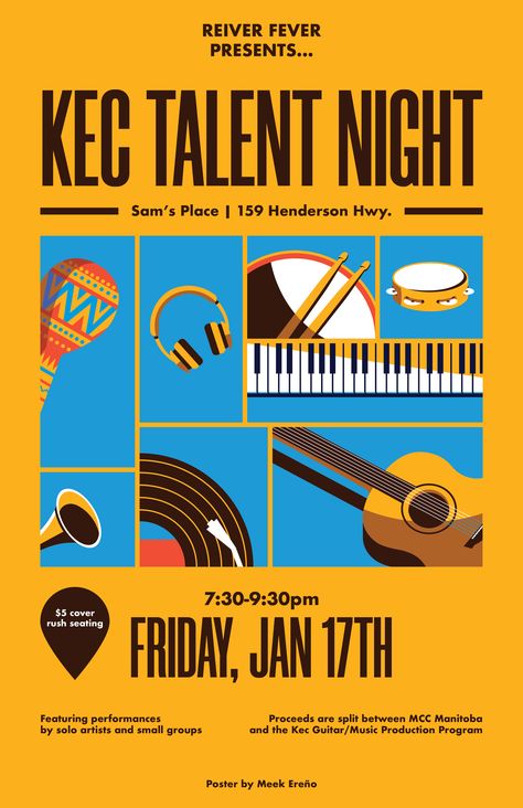 School Event Poster, Contest Poster, Poster Competition, Poster Design Layout, Music Poster Ideas, Jazz Poster, Music Illustration, Music Poster Design, Event Poster Design