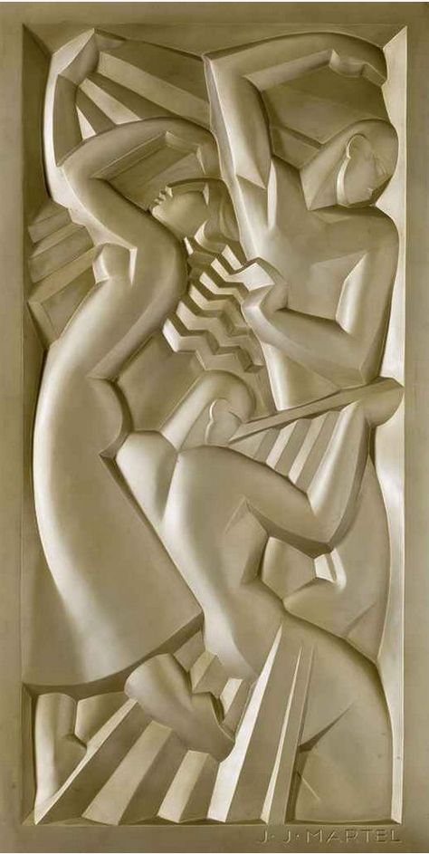 Arte Art Deco, Motif Art Deco, Art Deco Illustration, Art Deco Sculpture, Art Deco 1920s, Art Deco Buildings, Relief Sculpture, Plaster Art, Art Deco Architecture