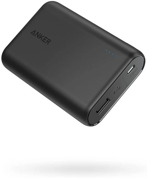 PowerCore 10000 - Anker Hide Computer Cords, Portable Power Bank, External Battery, Micro Usb Cable, Phone Battery, Phone Charging, Portable Charger, Phone Charger, Portable Power