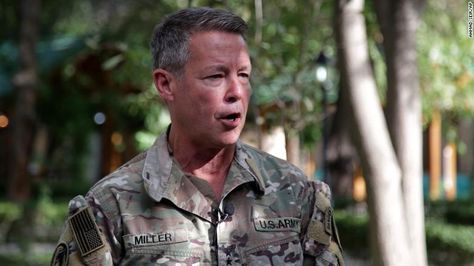 Austin Scott Miller, top US general in Afghanistan, stepping down as US military withdrawal from the country nears completion - CNNPolitics George Stephanopoulos, Chain Of Command, Military Support, United States Military, Military Forces, Us Military, World News, Assessment, New World