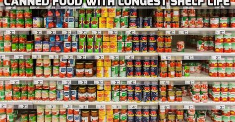 Canned Food with Longest Shelf Life Best Survival Food, Survival Food Storage, Non Perishable Foods, Canned Foods, Healthy Superfoods, Alaskan Salmon, Sea Vegetables, Prepper Survival, Long Shelf