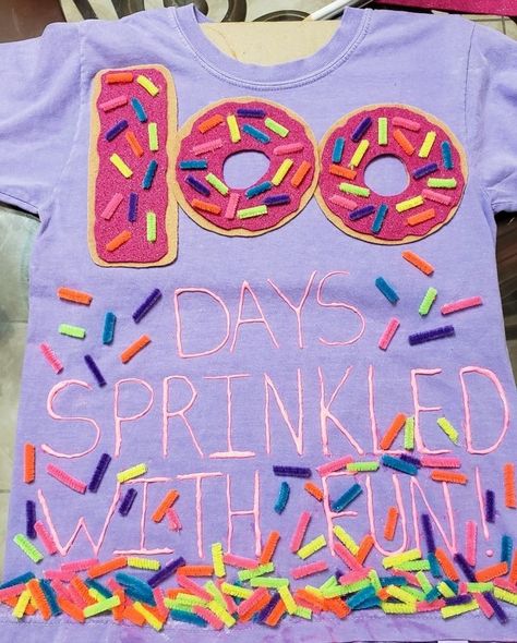 ♥ Kids 100th Day Of School Shirt, 100 Days Of School Shirt Sprinkles, 100 Days Of School Shirt Cupcake, 100tg Day Of School Ideas Outfit, 100th Day Teacher Shirt, 100 Day Of School Teacher Shirt, 100 Days Sprinkled With Fun, 100 Days Of School Shirt Ideas Girl, 100 Day Shirt Ideas For Girls Diy