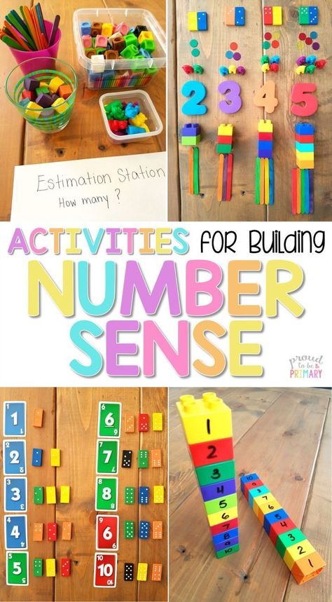 The ultimate spot for teachers to find math tips and strategies for building number sense to 20 in Kindergarten and first grade. An extensive list of number sense activities and resources are included: books, materials, math manipulatives, and FREE activi Building Number Sense, Math Tips, Number Sense Activities, Math Number Sense, Prek Math, Math Manipulatives, Numbers Preschool, Math Activities Preschool, Homeschool Math