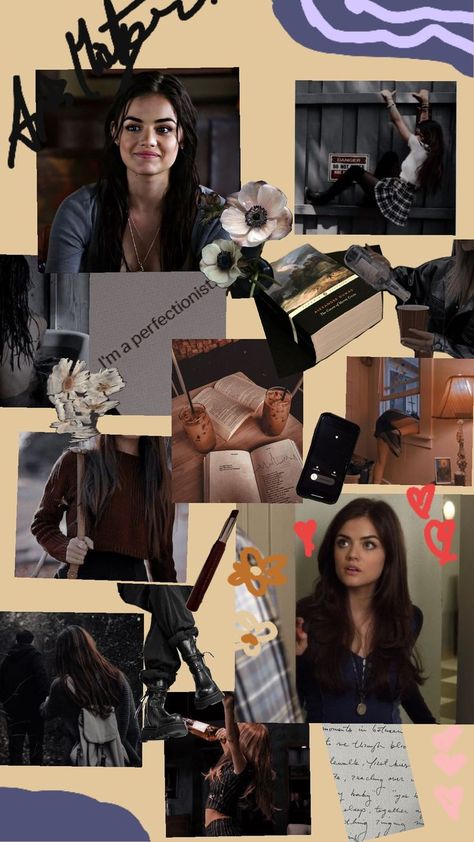 Aria Montgomery aesthetic collage Aria Pll, Montgomery Aesthetic, Aria Montgomery Aesthetic, Pretty Little Liars Outfits, Aria Montgomery, I'm Still Here, Aesthetic Collage, Pretty Little Liars, Mood Board