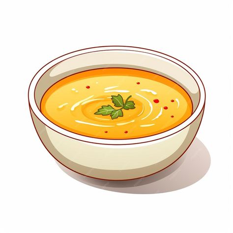 Premium Vector | Vector soup food meal bowl vector lunch hot dish plate illustration vegetable dinner cooking h Soup Drawing, Foods Drawing, Soup Illustration, Bowl Illustration, Vegetable Dinner, Plate Illustration, Toddler Lunches, Hot Dish, Soup Plate