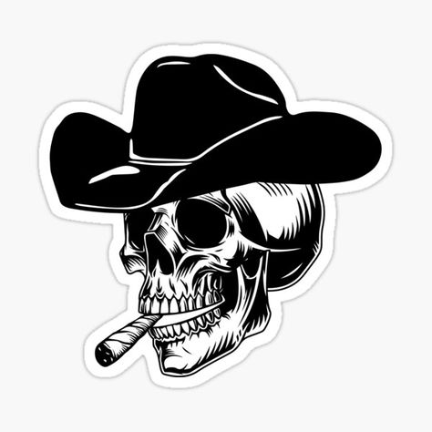 Bats Halloween Art, Cowboy Hat Tattoo, Cowboy Clipart, Skull Cowboy, Cowboy Skeleton, Cowboy Skull, 2d Character Animation, Cowboy Tattoos, Cute Tiny Tattoos