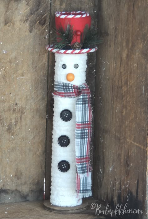 The holiday season wouldn't be the same without a few fun toilet paper roll Christmas crafts! See a handful of awesome crafty Christmas ideas that use toilet paper roll tubes. The post Toilet Paper Roll Christmas Crafts for Kids appeared first on Crafting With Kids. Wrapping Paper Roll Crafts, Paper Towel Tube Crafts, Tube Crafts For Adults, Paper Towel Roll Crafts Christmas, Crafts With Paper Towel Rolls, Paper Towel Roll Candles, Things To Make With Wool, Paper Roll Christmas Crafts, Toilet Paper Roll Christmas Crafts