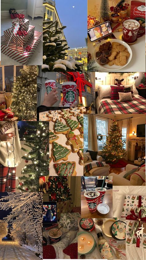 Aethstetic Christmas Pictures, Christmas Filler Photos, Luxurious Christmas Gifts, Christmas Aesthetic Board, Christmas 2024 Aesthetic, American Christmas Aesthetic, Weihnachten Astetic, Christmas Atheistic, Christmas Photos Aesthetic