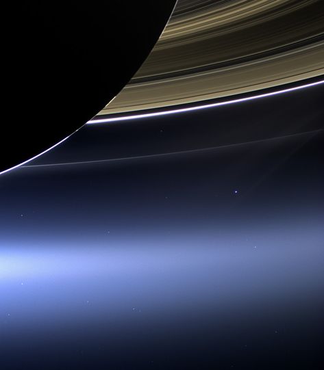 Cassini’s Pale Blue Dot Anniversary Photographs, Cassini Spacecraft, Nasa Goddard, Pale Blue Dot, Our Planet Earth, Rare Images, Dots Wallpaper, Hubble Space, Space Photos