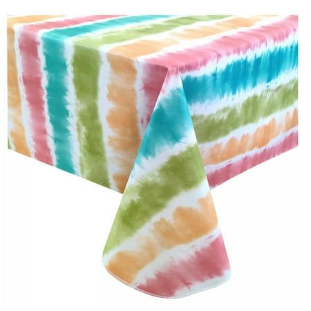 Elevate your party dcor with this vibrant and stylish Vinyl Tablecloth featuring a mesmerizing Tie Dye Pastel design. Measuring 60 x 84 inches, this tablecloth is the perfect addition to your celebration, adding a splash of color and a touch of elegance to your event. Whether you're hosting a birthday bash, a casual outdoor gathering, or a themed party, this Vinyl Tablecloth Flannel Back Tie Dye Pastel Celebrate Party Supplies will add a lively and festive touch to your decor. Make your event me Tie Dye Party, Pastel Design, Summer Tie Dye, 50th Anniversary Party, Pastel Designs, Vinyl Tablecloth, Party Table Cloth, Pastel Pattern, Paint Stripes