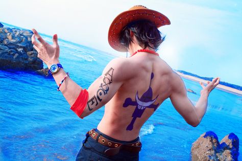 Portgas D Ace One Piece Cosplay Female Ace One Piece Cosplay, Ace Cosplay One Piece, Portgas D Ace Aesthetic, Female Ace One Piece, Portgas D. Ace Hot, Ace D Portgas, Ace Portgas D, Ace Cosplay, Portgas D Ace One Piece