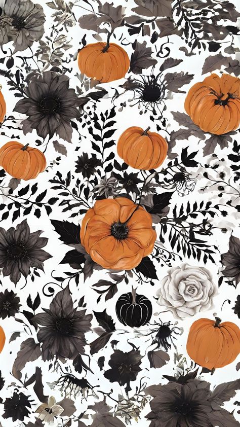 Halloween Floral Background, Summerween Aesthetic Wallpaper, Witchy Fall Wallpaper, Fall Watch Faces, Boho Fall Background, Halloween Backgrounds Iphone, Fall Cover Photos Facebook, Fall Screensavers Wallpapers, Apple Watch Wallpaper Halloween