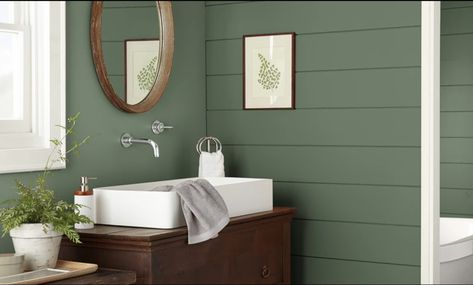 Behr Bathroom Paint Colors, Teal Bathroom Paint, Relaxing Bathroom Colors, Green And Grey Bathroom, Teal Kitchen Walls, Bathroom Paint Colors Blue, Bathroom Paint Colors Behr, Teal Wall Colors, Teal Painted Walls