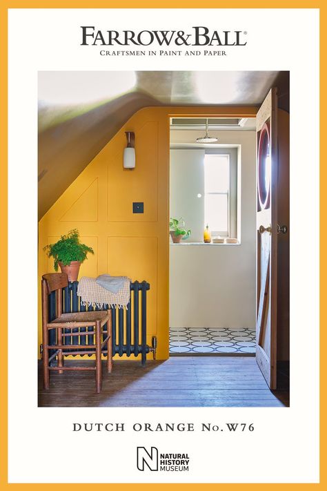 New Farrow & Ball Colors 2020 Inspired By Nature | Laurel Home Simple Panelling, Iron Radiator, Bold Bedroom, Small Pleasures, Orange Rooms, Colour Collection, Living Room Orange, Bedroom Orange, Orange Kitchen