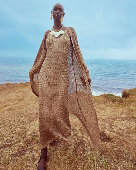 Crochet Fashion Trends, Indie Chic, Summer Knitwear, Stile Boho Chic, Spring 2023 Ready To Wear, 2023 Ready To Wear, London Spring, Temperley London, Style Inspiration Summer