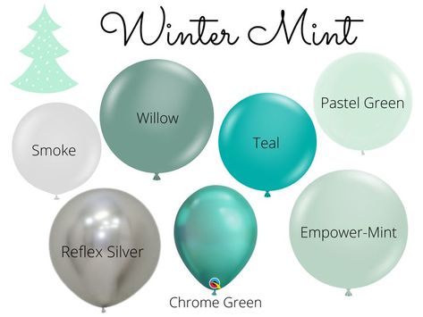 Balloon Garland Kit, Christmas Balloons, Christmas Garland, Holly and Jolly, Wonderland Christmas, Holiday Party Decor, Christmas Birthday, Ice Skating Birthday, Merry and Bright, Mint Christmas Decor, Mint Green Balloons, Winter Wonderland, Merry Grinchmas Mint Christmas Decor, Pastel Green Christmas, First Birthday Winter, Pastel Balloons, Winter Wonderland Party, Christmas Balloons, Holiday Party Decorations, Event Invitation, Party Shop