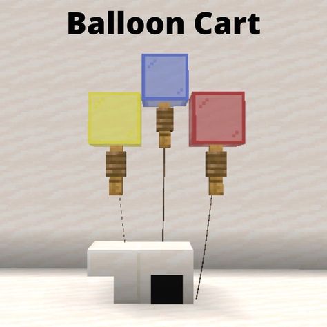 Minecraft Balloons, Minecraft Shops, Case Minecraft, Minecraft Theme, Build Design, Bangunan Minecraft, Minecraft Modern, Minecraft House Tutorials, Cool Minecraft Creations